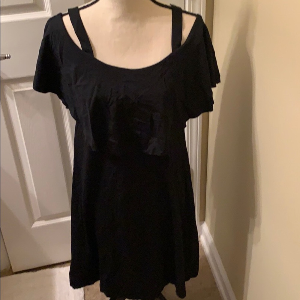 Maeve off shoulder dress from Anthropologie